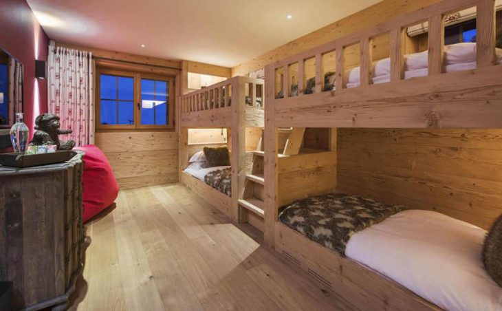 Chalet Chouqui, Verbier, Bunk Bedroom